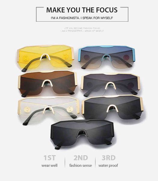 

designer ray cycle luxurious dita fashion medussa sunglasses versage woman mens new one piece vintage european american personalized modern, White;black