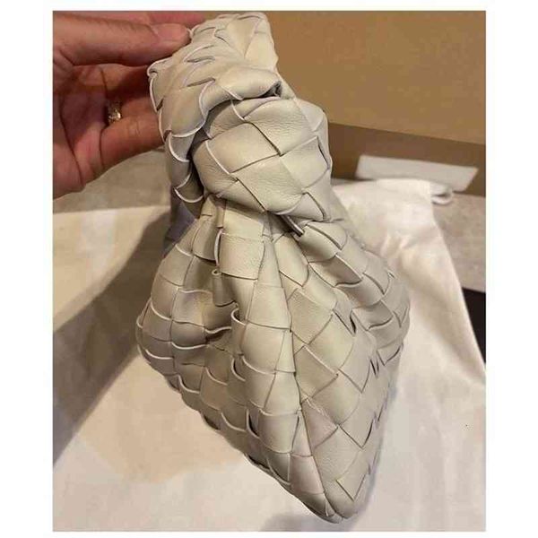 

original venetas's bottegass's blue handbags 2022mini ice woven dumpling pillow leather hand underarm bag