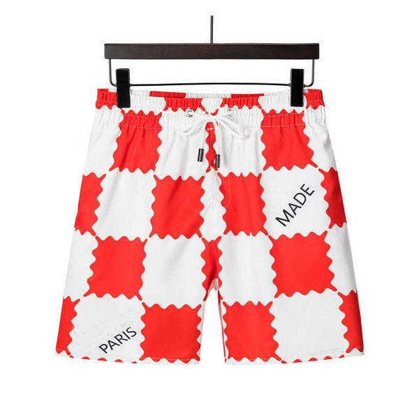 

2023 mens summer designer shorts loose swimming suits womens streetwear clothing quick drying swimwear letters printed board beach pants men, White;black