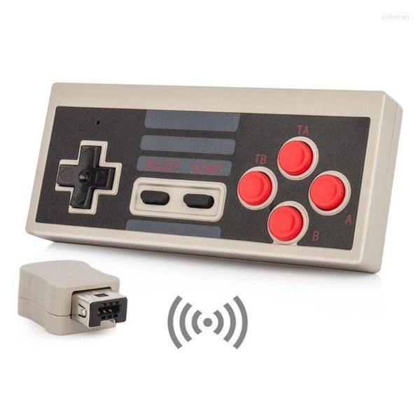 Gamecontroller Joysticks Wireless Controller für NES Mini Classic Edition Konsole mit Empfänger Gamepad Joystick Joy PA Phil22