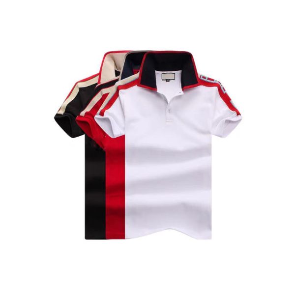

23s'ssummer mens stylist polo t shirt tshirt shirts italy men clothes short sleeve fashion casual mens t-shirt sian size m-3xl, White;black