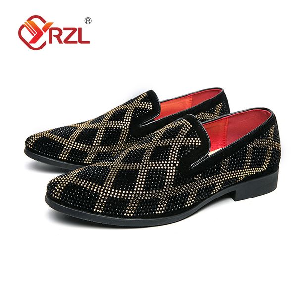 

men loafers casual leather shoes height increasing slip-on oxford dress shoes formal wedding party shoes for men size 47, Black