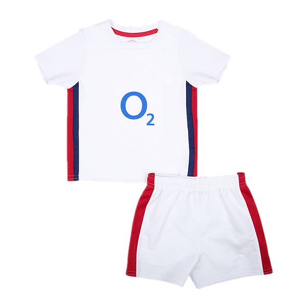 

2021 england kids kit home rugby jersey shorts size :16-18-20-22-24-26 (print custom name number), Black