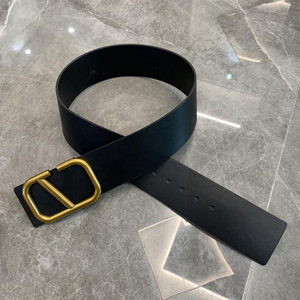 

designer belt luxurys rectangular buckle fashion men and women 3 colors classic width 7cm daily matching clothing style street sho196z, Black;brown