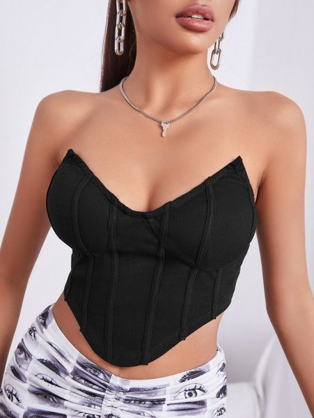 

solid hanky hem tube h8fb#, White