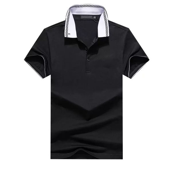 

polos men's t-shirts desigers summer brand fashion printed designer shirts casual bresthable chest letter short sleeve cotton male tees, White;black