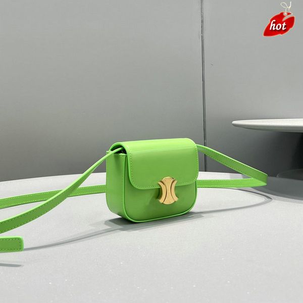 

factory online export designer brand bag handbag triumphal mini leather shoulder high fashion cross women's