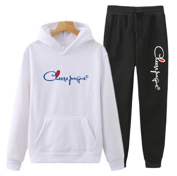

men's tracksuit casual sets brand jackets and pants two piece set hooded sport suits outdoor sportswear male fashion clothing s-xxxl, Gray