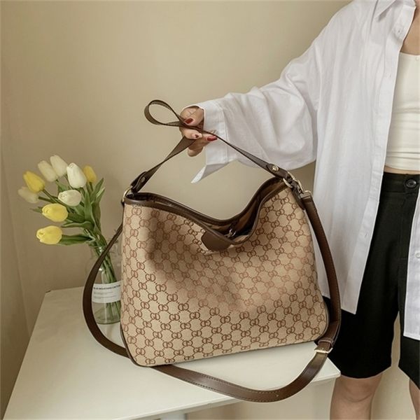 

design luxury fashion bags quality autumn and winter old flower large single messenger fashionable simple tote