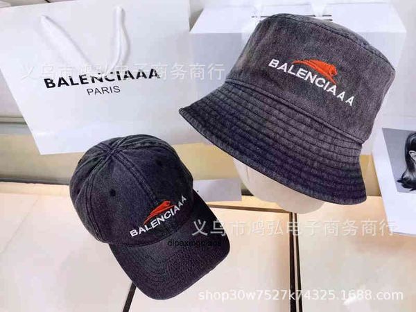 

balencaigass ball caps ball paris b letter printed 2022 high-quality and version of b paris embroidered year of the tiger, Blue;gray