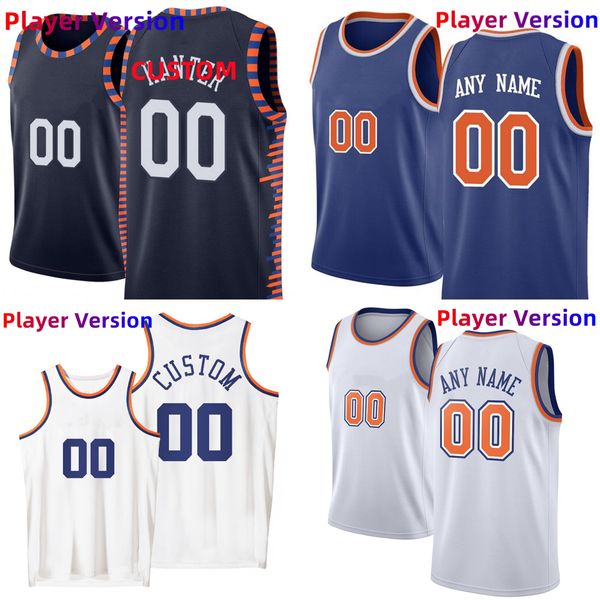 Custom Authentic Stitched Player versão Jerseys 1 Obitoppin 30 Juliusrandle 13 Evanfournier 21 Camreddish 6 Quentingrimes 2 Milesmcbride