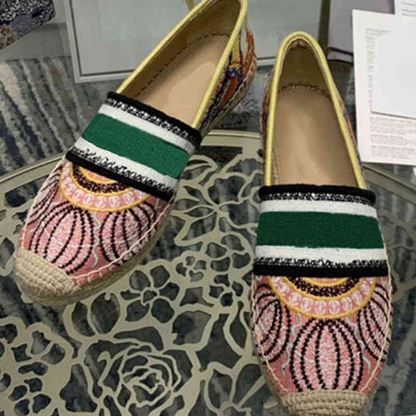 

dress shoes style embroidered fisherman's flat sole women's casual shoes, Black