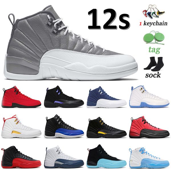 

2022 arrival jumpman 12s 12 mens basketball shoes stealth bulls dark concord indigo university blue fiba hyper royal black taxi flu game tra