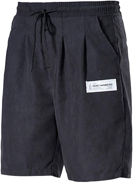 

men's shorts casual drawstring summer beach shorts with elastic waist and pockets perfect short k2wl#, White;black