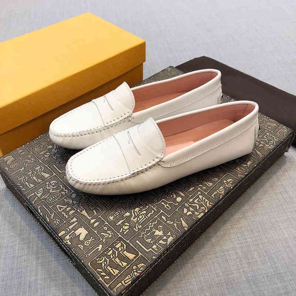 

sandals doudou shoes women's soft sole one foot driving cover feet british style lazy small leather comfortable pregnant lefu, Black