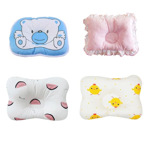 

cartoon cute infant shaping pillow toddler cushion prevent flat head 220725