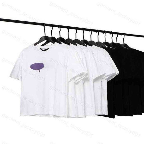 

designer of luxury t-shirt brand palms angels angel t shirt pa clothing spray letter short sleeve spring summer tide men and women tee 01, White;black