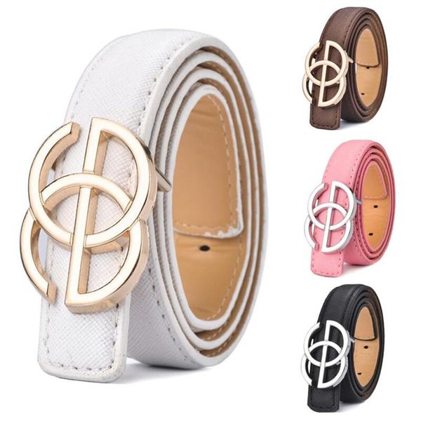 

2021 new listing lady belt luxury designer children boys girls leather fashion belts student alloy buckle belt jeans waist belt2495, Black;brown
