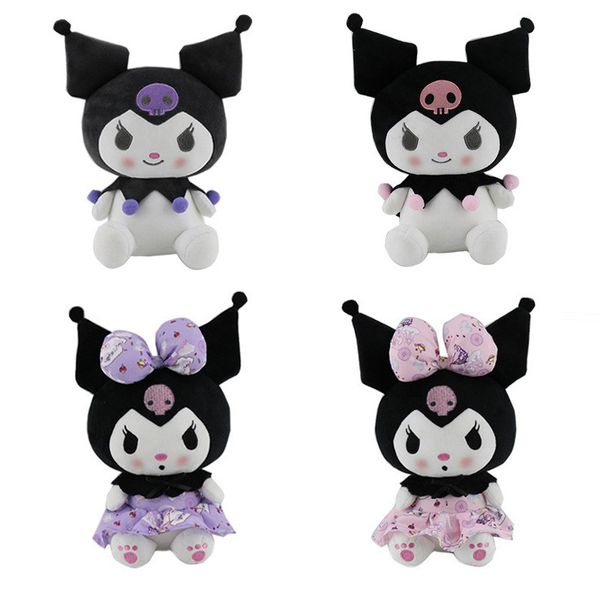 

new retail model 2022 stuffed animals 25cm five types wholesale cartoon plush toys lovely kuromi dolls