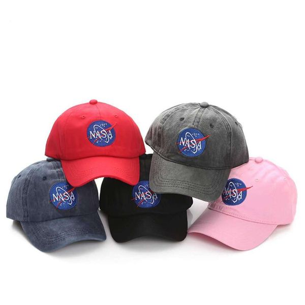 

2018 men's women's hat embroidery nasa i need my space hats for menicon cap 1 snapbacks 6 panel black adults ball caps f235q, Blue;gray