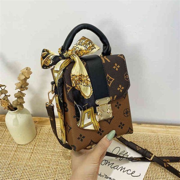 

90% off to shop online minority design old flower box bag female summer autumn and winter fashion portable foreign style one shoulder bag
