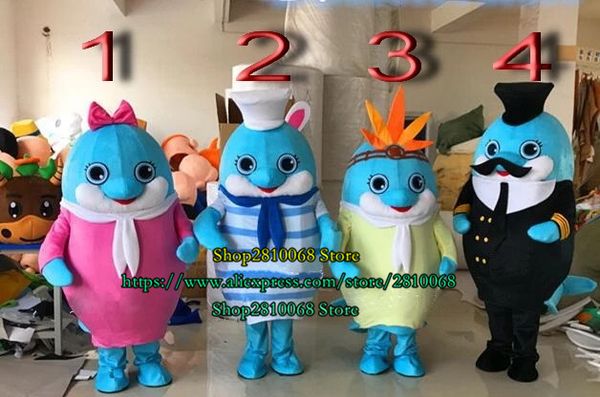 

mascot doll costume dolphin monster mascot costume fancy dress party costume birthday party halloween performance props chase 1065, Red;yellow