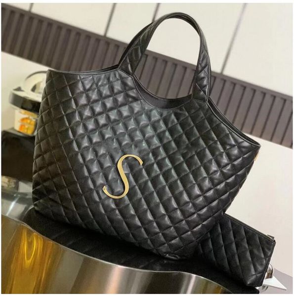 

2022 fashion women large shopping bags canvas leather female shoulder bag backpack storage designer handbag luxurious woman
