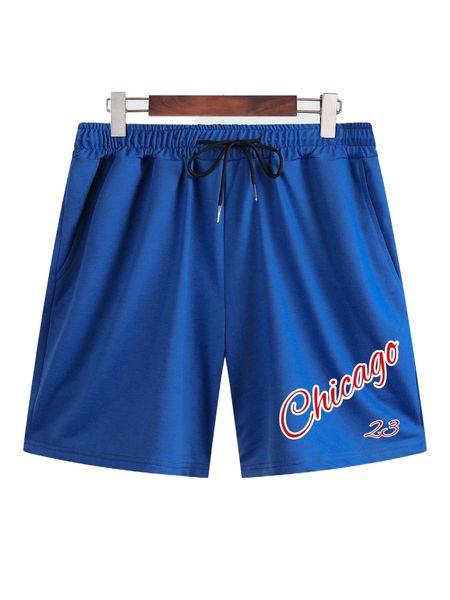 

men letter graphic drawstring waist shorts m6hf#, White;black