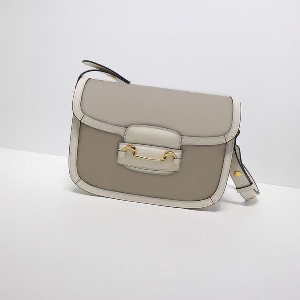 

1955 horsebit bag saddle bag crossbody bags vintage handbags 25cm designer purse women luxurys handbag cross body purses retro leisure simpl