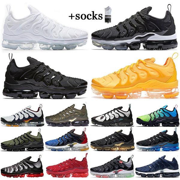 

tn plus men women airs cushion running shoes vapores tns requin triple trainer black atlanta blue royal volt griffey lemon lime rough design, White;red