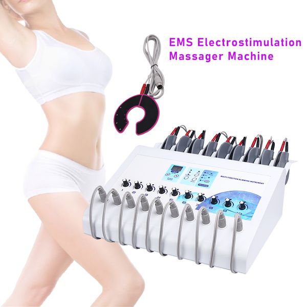 EMS Elektrischer Muskelstimulator Schlankheitsmaschine Elektrostimulation Cellulite-Reduktionswellen Elektronisches Massagegerät