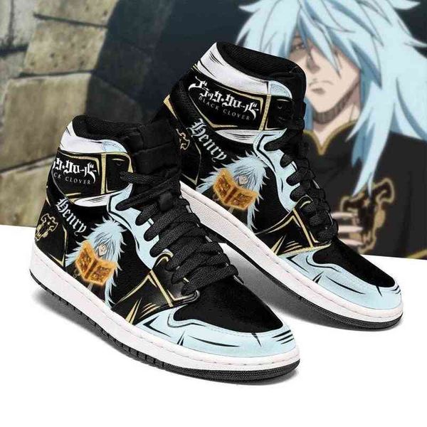 

black bull henry sneakers clover anime shoes