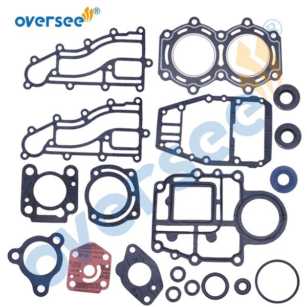 11410-93832 Kit guarnizioni testata pezzi di ricambio per motore fuoribordo Suzuki 2T DT9.9 DT15 2 cilindri 11410-93835 11410-93833