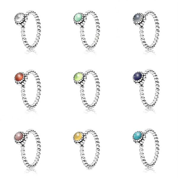 

new 100% 925 sterling silver ring 190854bk 190854ch 190854msg 190854car 190854pe 190854lp 190854pop 190854cig 190854tq gifts264c