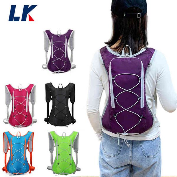 

12l outdoor sport bike cycling running hiking hydration water bag storage helmet pack waterproof ultralight bladder backpack t220801