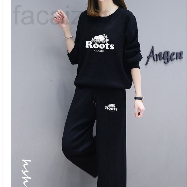 

two piece dress designer large women's dress foreign style suit spring new fat mm cover belly hide meat show thin wide leg pants leisur, White