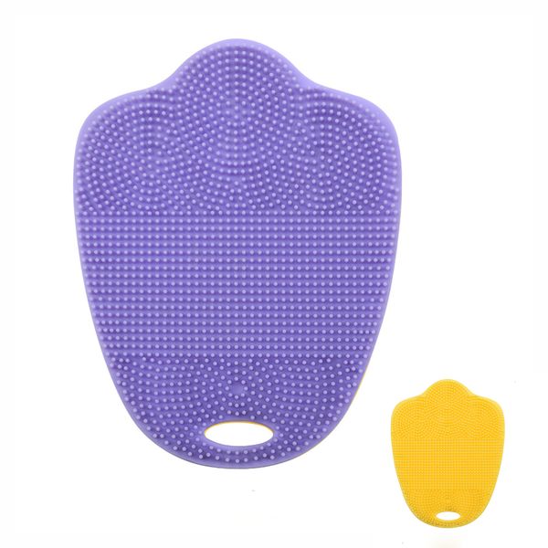 

3pcs silicone cleaning brush table cushion dish wash pad kitchen tool