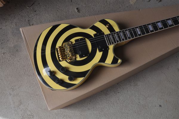 

yellow zach six string electric guitar we can customize all kinds of guitars