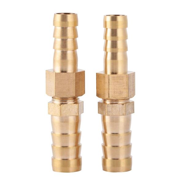 

brass fitting hose barb tail reducer reducing plug connector 8mm