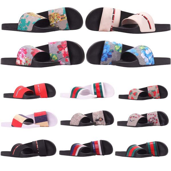 

men's and women's slippers comfortable simple flat casual cool slippers, Black