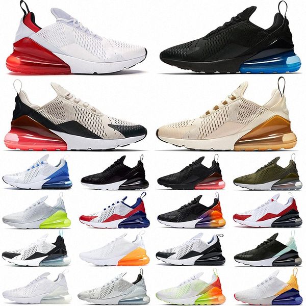 

270classic running shoes triple white black neon women men chaussures usa be true cactus barely rose rough green mens trainers outdoor sport