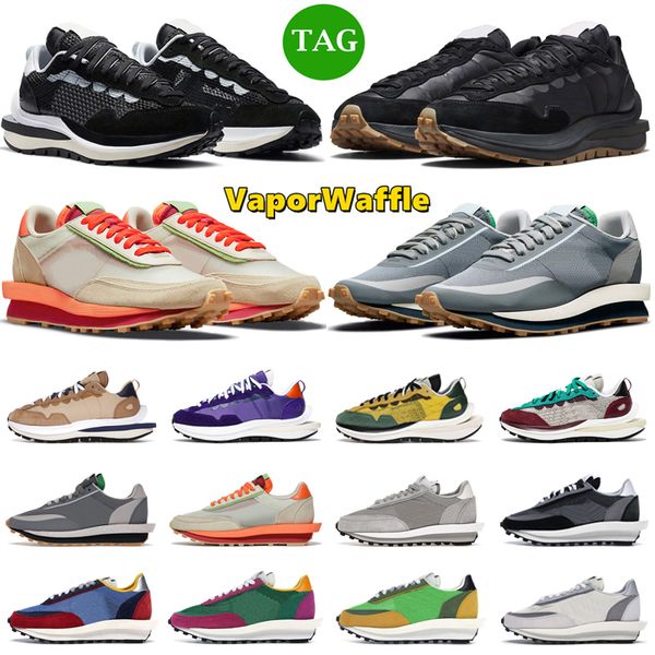 

vaporwaffle casual shoes men women ldv waffle black white sail gum sesame tour yellow varsity blue pine green mens trainers sport sneakersg4