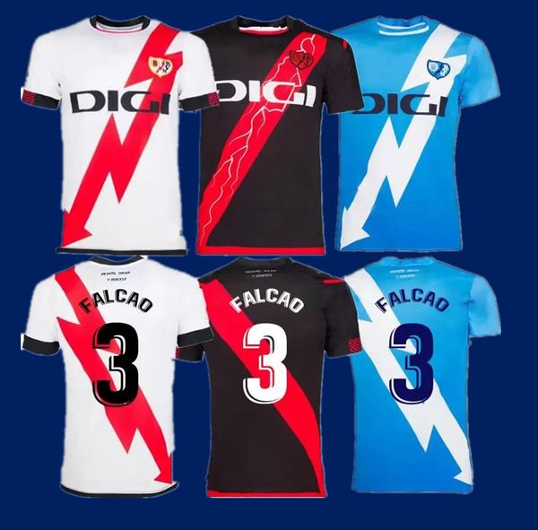 

22 23 camiseta rayo vallecano soccer jersey 2022 2023 isi unai lopez home away third football shirt sergi guardiola fran garcia rodrigues os, Black;yellow