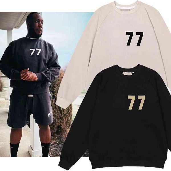 

designer hoodie sessential hoodies 3d printed cotton sweater casual os american hip hop coatsloose sweatshirts men women sports pullover swe, Black