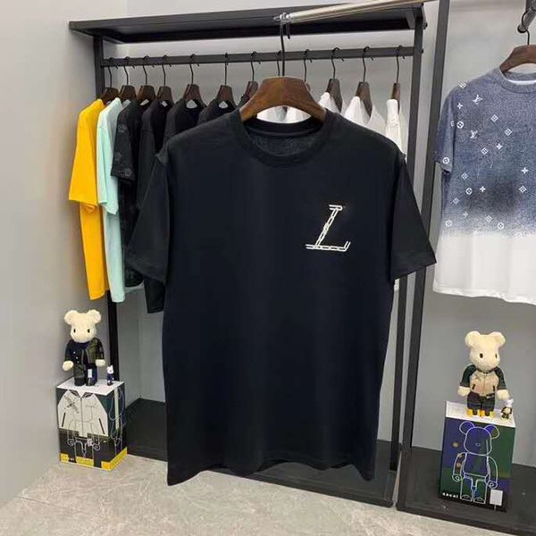 

280g t shirt correct high version pure cotton  home summer loose short sleeve men's and women's same fashion brand large cotton s, White;black