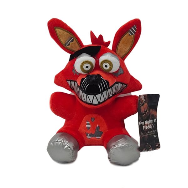 Mädchenspielzeug Kuscheltiere Plüsch 18 cm FNAF Kawaii Bonnie Chica Golden Foxy Plüschpuppe Überraschung Geburtstagsgeschenk für Kinder