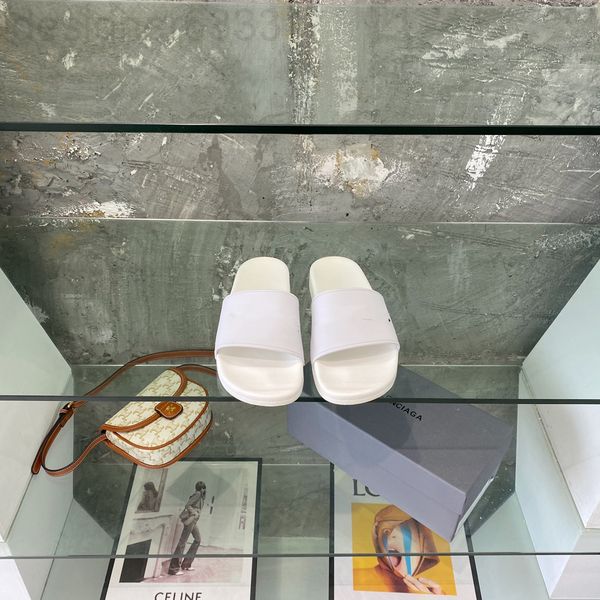 

slippers fashion designer sandals men's women's beach 1f6o, Black