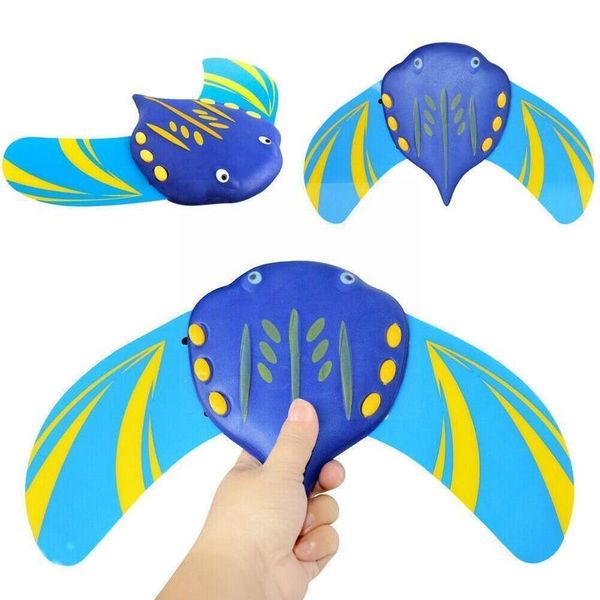 Devil Fish Toys Accessori per piscine alimentate ad acqua Summer Beach Alianti Pinne Vasca da bagno subacquea Bambini regolabili con nuoto E8H1 220715