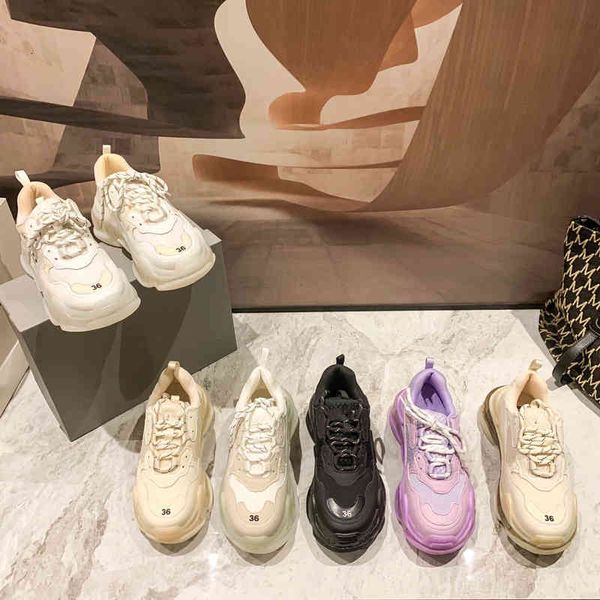 

dress shoes paris daddy shoes lovers men and women air cushion tide versatile jelly thick soled elevated casual sports 4ci6, Black