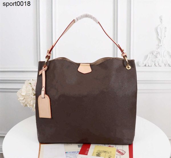 

2022 mm pm hobo in classic coated bag canvas extra-roomy lightweight genuine leather supple flat strap lady shoulder